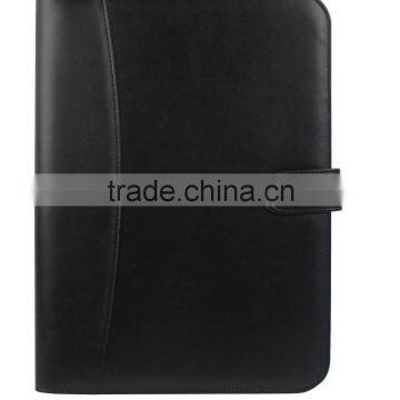 A4 Zipper Portfolio PU Leather File Folders Mutifuction Organizer photo-6