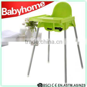 EN14988 Chair Type and Plastic Material plastic baby high chair