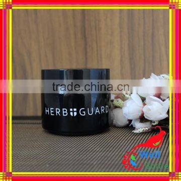 Black Glass Jar Cosmetics Cream Empty Jar With Glass Jar for Face Cream