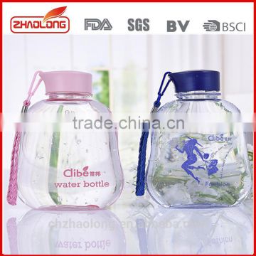 fashionable portable Small Empty Sport Plastic Bottles For Woman