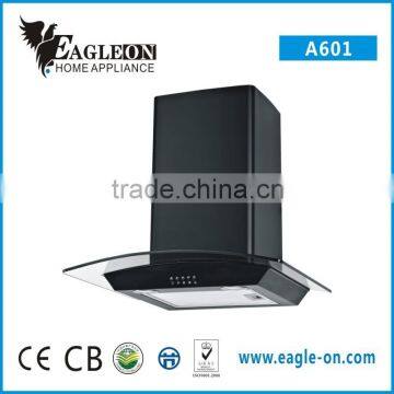 tempered glass range hood