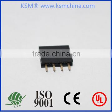 2.0mm single row straight Female header 4 pin