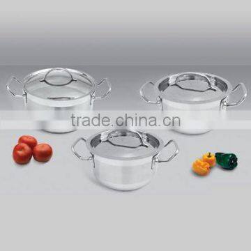 6pcs stainless steel casserole set