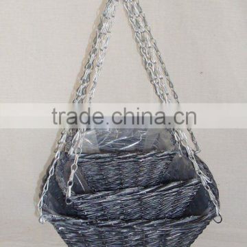 willow basket for garden or plant