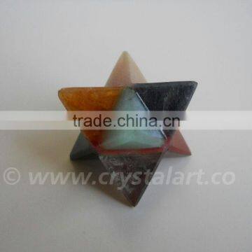 SEVEN CHAKRA BONDED POINT MERKABA STAR