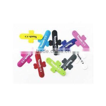 White Useful Magic Stick Brackets for Mobile Phone , Fashional Touch-u Mobile Phone Scaffolds photo-2