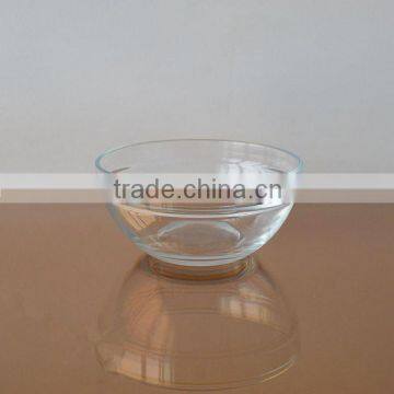 Clear glass bowl for promotional gift