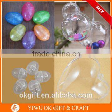 Supply all kinds of plastic container,plastic eggs,heart,ball