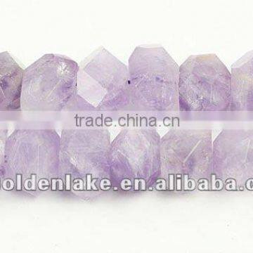 Gemstones Light Amethyst Nugget Beads