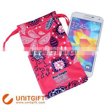 wholesale cotton fabric drawstring bag,polyester drawstring bag for custom logo