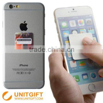 Customized Shape Adhesive Microfiber Screen Cleaner