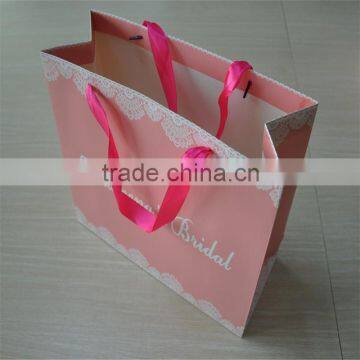 Whitecard paper gift handbag of packaging box