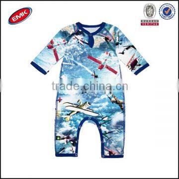 Wholesale Kids Romper of Allover Printing Custom for Boys