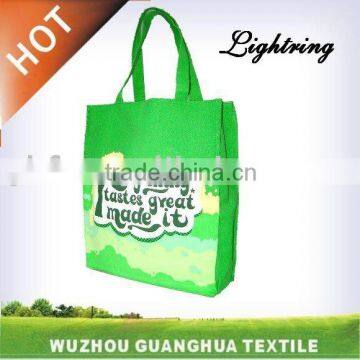 canvas printed shopping bag