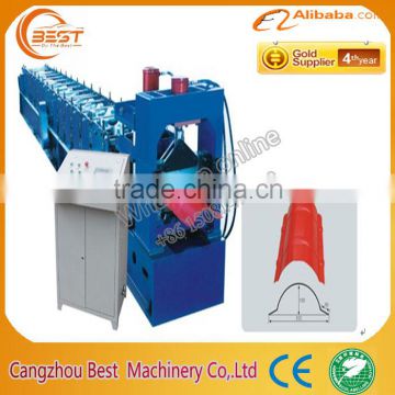 Metal Roof Ridge Panel Machine