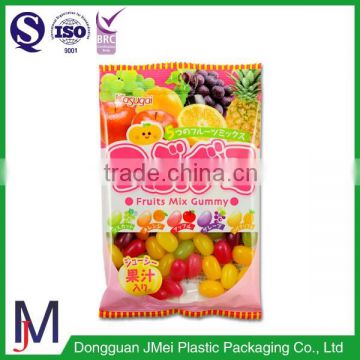 laminated transparent plastic packaging bag for banana chips