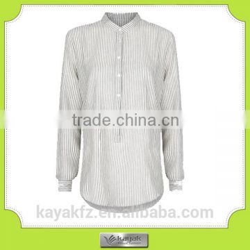 men's custom-made long sleeve cotton poplin shirts