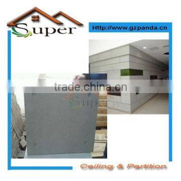Fireproof Grade-A Reinforced Cement Board Partition Panel photo-3