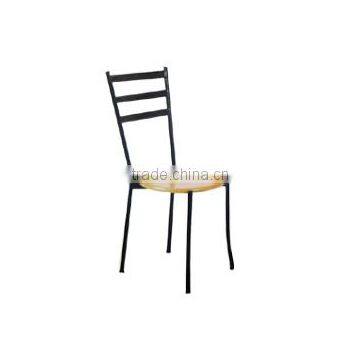 Cafe Furniture dining chair, Metal Wood Dining Chair