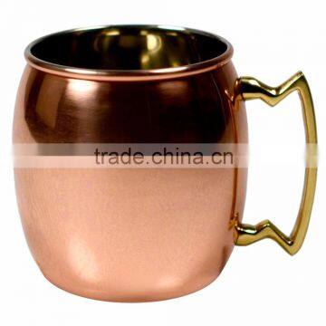 Pure Copper Moscow Mule Mug Copper Mugs FDA SGS Mug photo-6