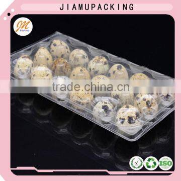 disposable plastic quail egg cartons with 18 holes, quality plastic quail egg packaging tray