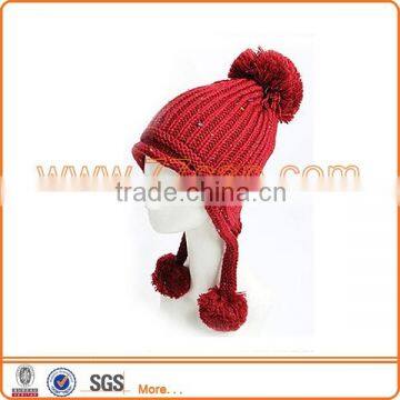 Winter knitted funny hat for sale