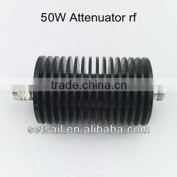 30dB rf Coaxial Attenuator 50W N type DC-3GHz