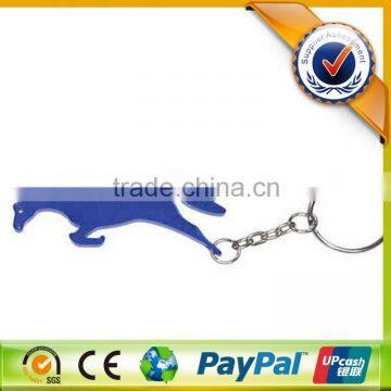 Promotional Funny Horse Shape Keychain Custom Bottle Opener