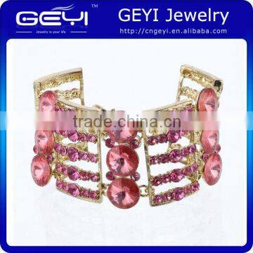 Glitzy Bejeweled Stretch Bracelet