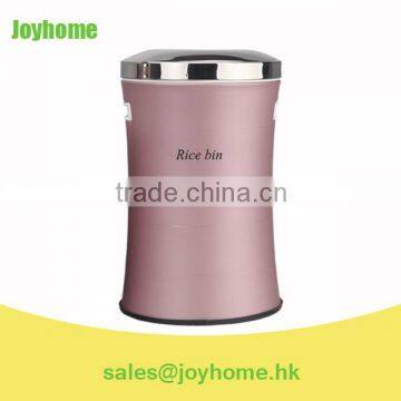 12L large capacity stainless steel rice bin storage