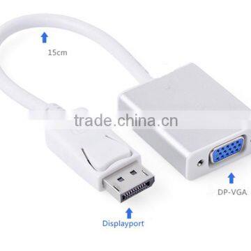 manufacturer hot sales high resolution cheap DP to VGA cable