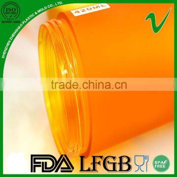 420ml BPA Free Empty Cylinder Plastic PCTG Bottle With Wide Mouth photo-2
