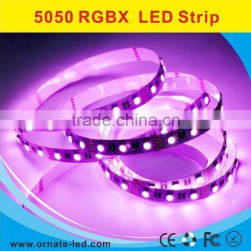 Epistar chip 2 year warranty IP65 black/white PCB 60 led/m 5050 led strip