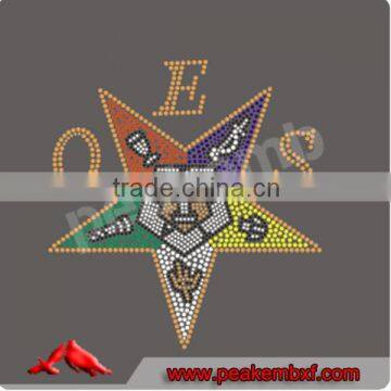 OES Hotfixed Rhinestone Motif Wholesale for Tshirts