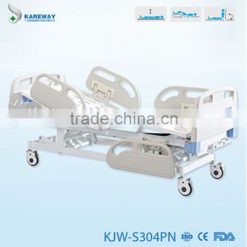 3 cranks manual hospital bed, bed medical KJW-S304PN