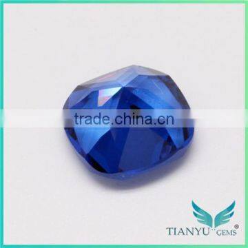 Wuzhou Gems Processing Loose 112# Burma Blue Synthetic Spinel Rough Gemstone photo-5