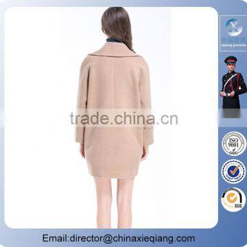 2016 Fashion Plus Size Woolen Winter Coats Woolen Trench Coats