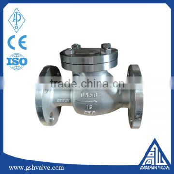 Stainless steel natural gas swing check valve with cheap price