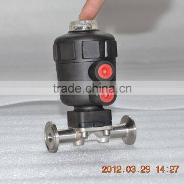 food grade sanitary pressure control diaphragm valve