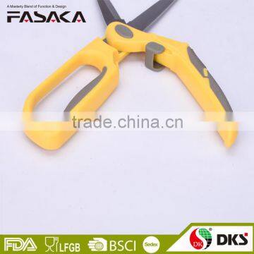 SS130110Y -2016 New Style and Design 8" Stainless Steel Tailor Scissors With Colorful Plastich Handle photo-6