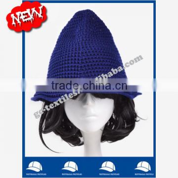 new product for 2014 Wholesale china manufacture OEM CUSTOM LOGO winter fisher hat warm women acrylic beanie hat and cap