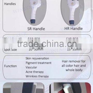 Most Effective Professional CE Approval Opt Shr Ipl Elight Hair Removal Machine With Good Heat Dissipation photo-5