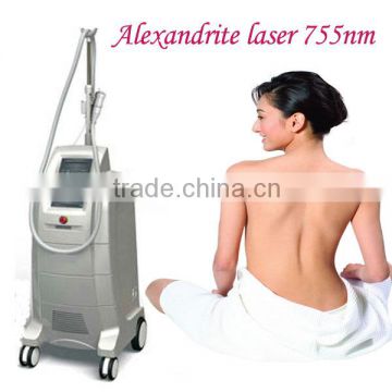 best selling!!! alexandrite laser 755nm depilation/hair removal machine