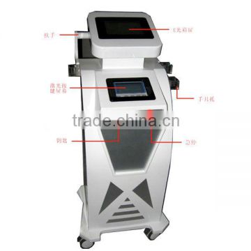 3 in1 E-Light /IPL/ RF and ND YAG laser for anti aging Acne and scars treatment