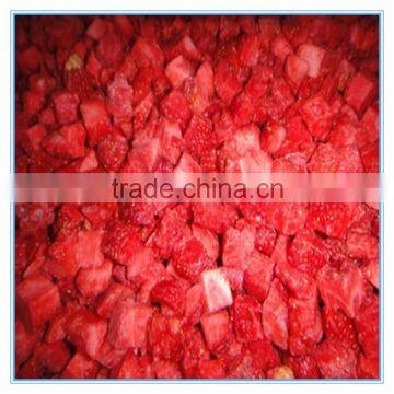 2016 New Crop Fresh IQF Diced Frozen Strawberry photo-3