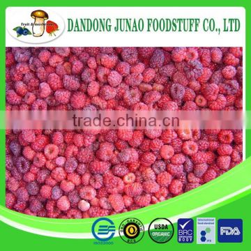 Whole shape new crop iqf bulk raspberry frozen