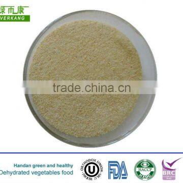 Grade B dried garlic granules ,light yellow color dehydrated garlic powder