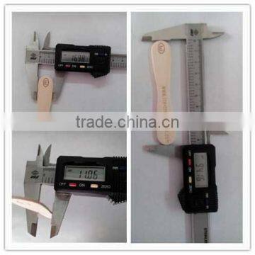 Harbin Longping Wood Hot Stamp Ice Cream Spoon photo-2