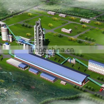 300-6000TPD Dry Process Cement Production Line