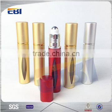 Custom own logo mini glass perfume roll on bottle